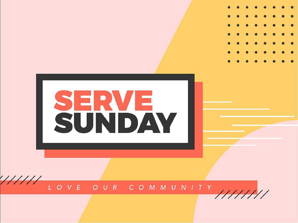 Serve Sunday Church PowerPoint