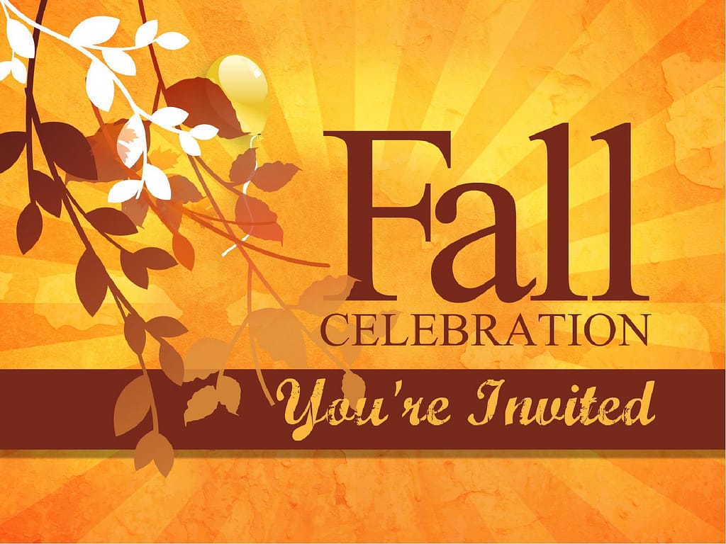 Fall Celebration Church PowerPoint