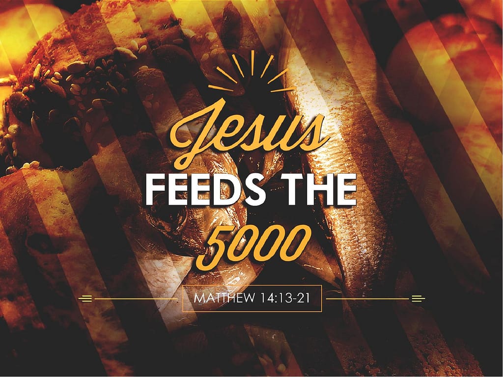 Jesus Feeds Five Thousand Church PowerPoint