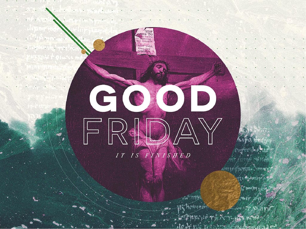 Good Friday Service Graphic Design