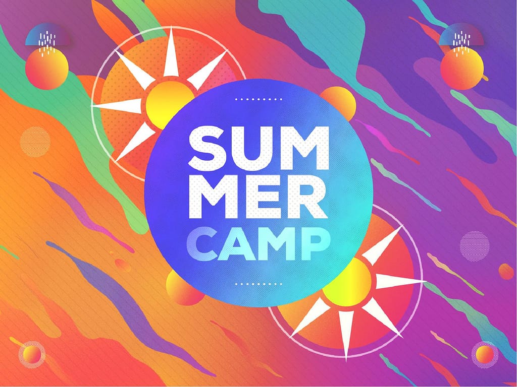 Summer Camp Sun Church PowerPoint