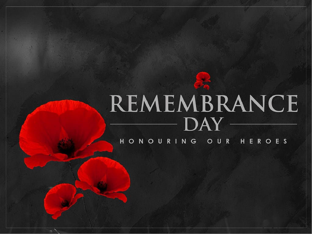 Remembrance Day Church PowerPoint Template