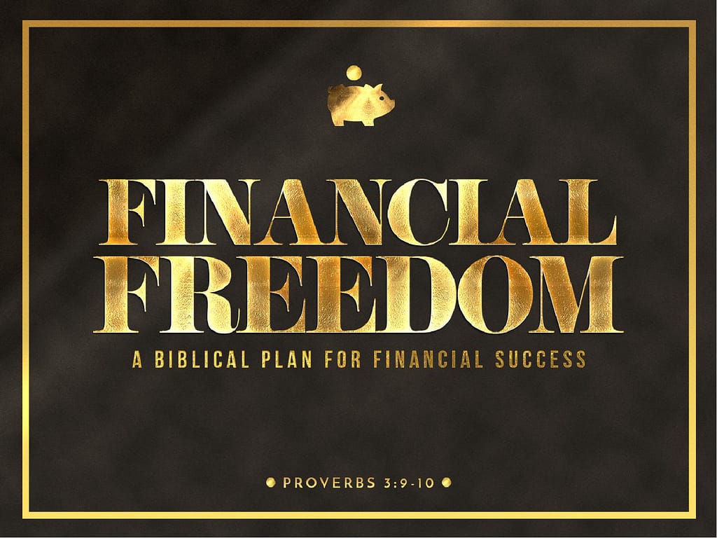 Financial Freedom Sermon PowerPoint Template