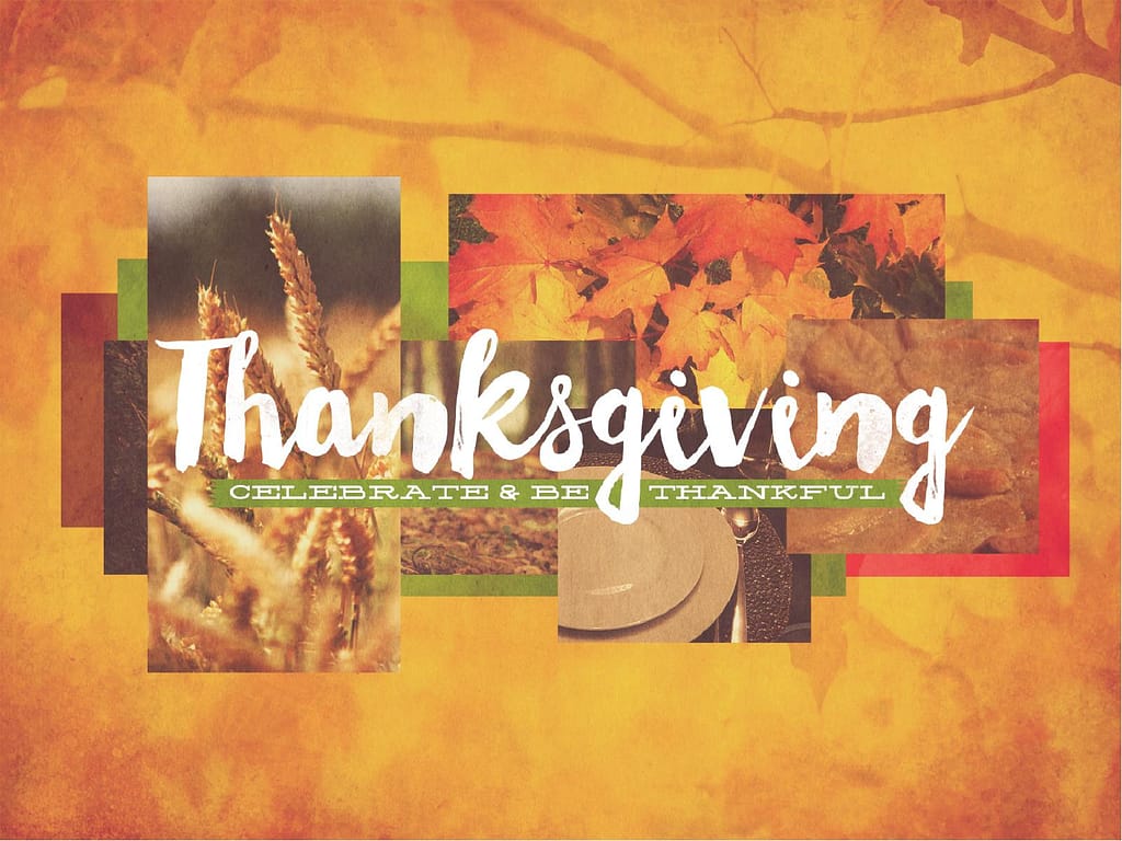 Thanksgiving Fall Christian PowerPoint