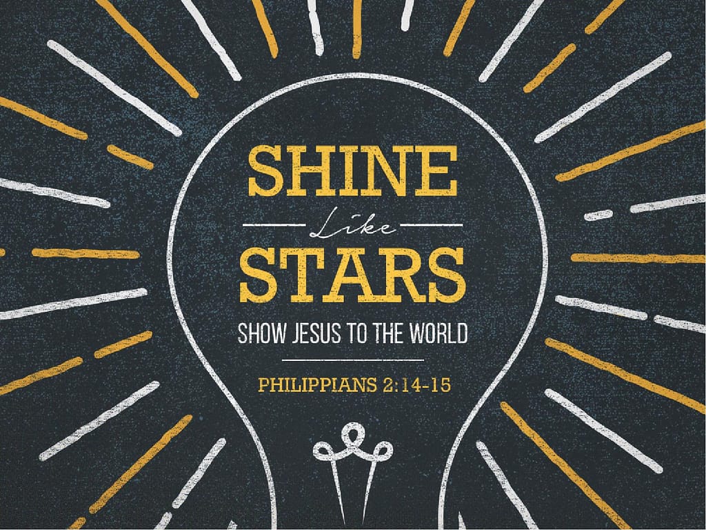 Shine Like Stars Church PowerPoint