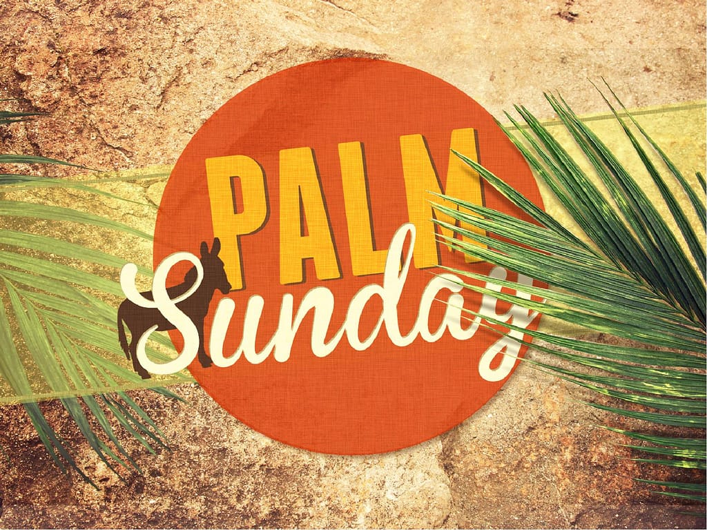 Palm Sunday Sermon PowerPoint Template