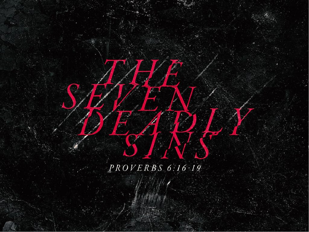 Seven Deadly Sins Sermon PowerPoint
