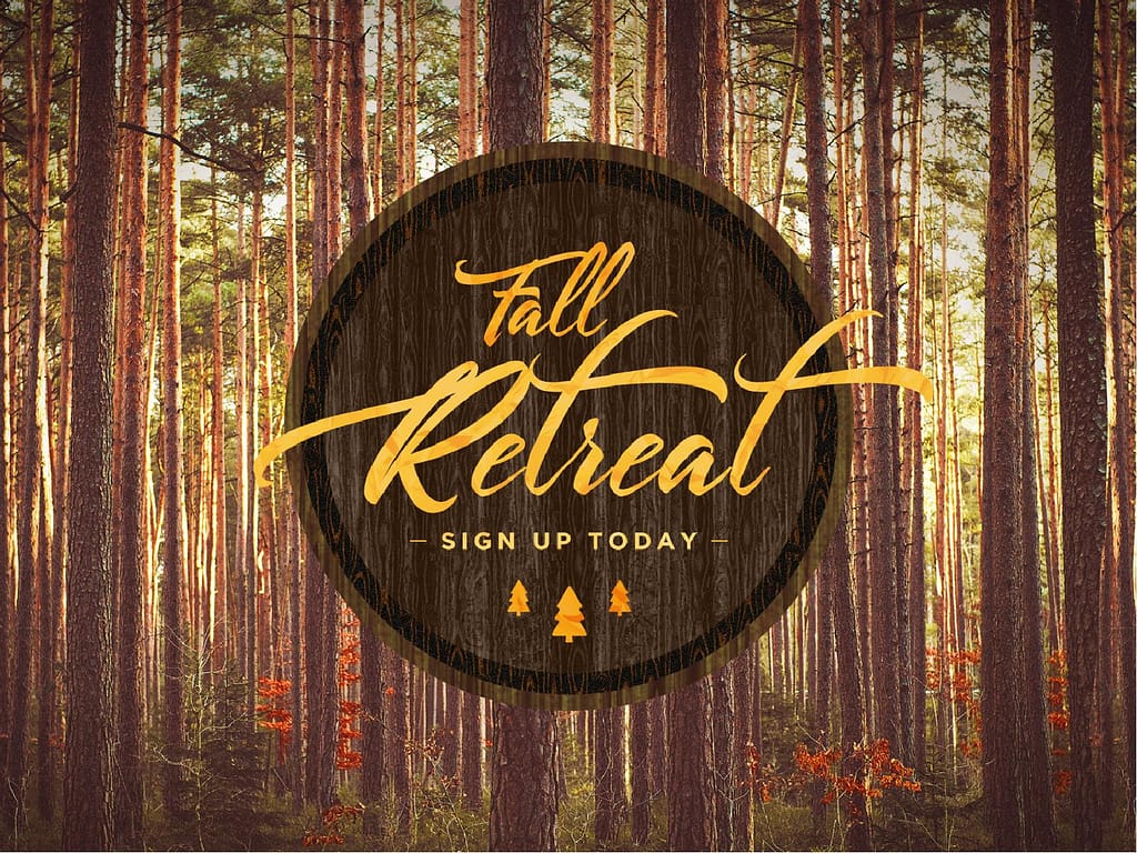 Fall Retreat Church PowerPoint