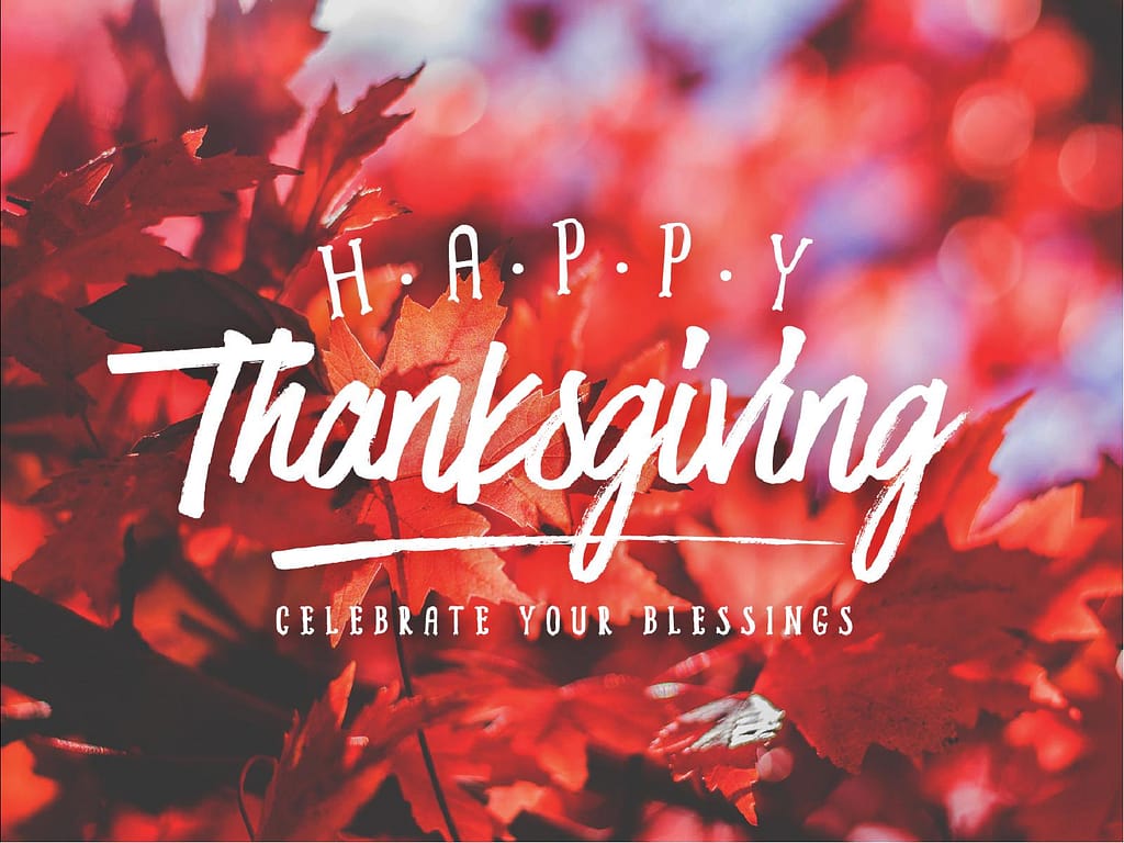 Happy Thanksgiving Wishes Sermon PowerPoint