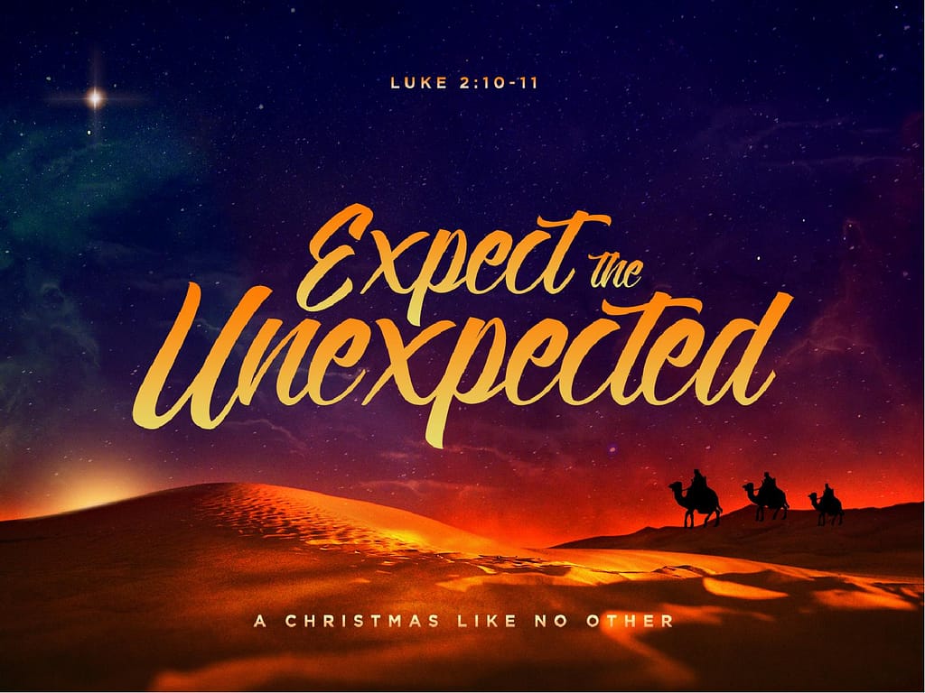 Expect the Unexpected Christmas PowerPoint
