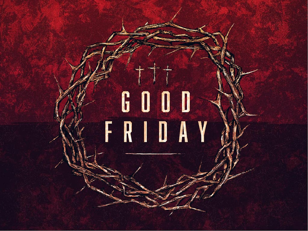 Good Friday Cross and Crown Church PowerPoint