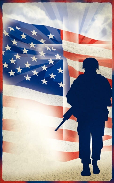 Memorial Day Church Bulletin Cover