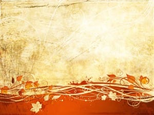 Worship For Autumn Background