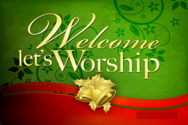Christmas Bells Welcome Christmas Video Loop