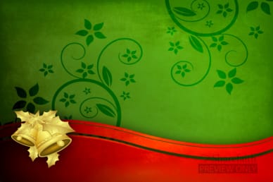 Red and Green Christmas Worship Video Background Loop