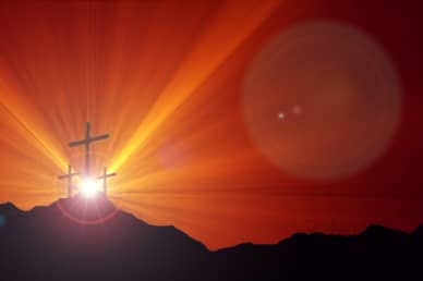 The Easter Cross Worship Video Background