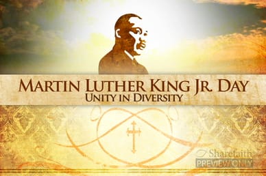 Martin Luther King Unity Worship Video