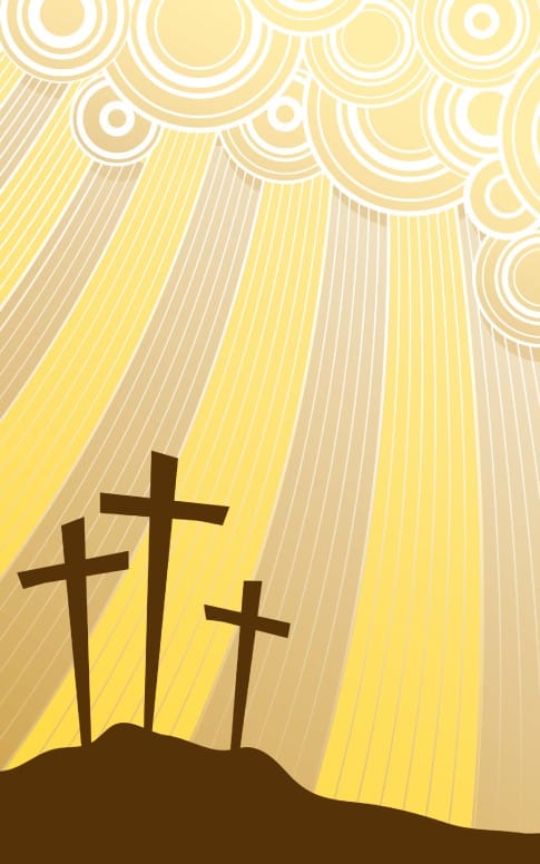 Golgotha Jesus Calvary Church Bulletin Cover