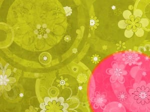 Colorful Flowers Worship Background
