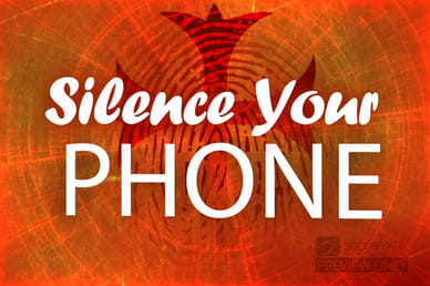 Silence Phone Video Loop
