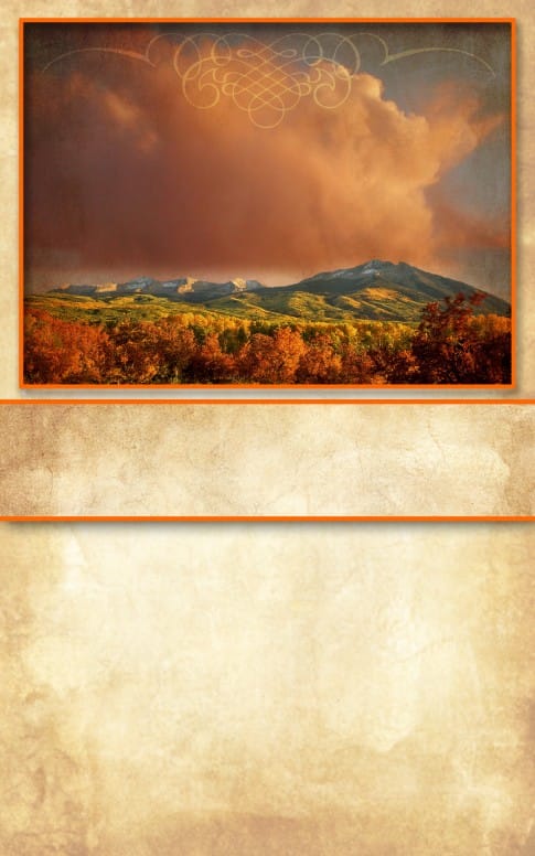 Pictures of Fall Bulletin Cover