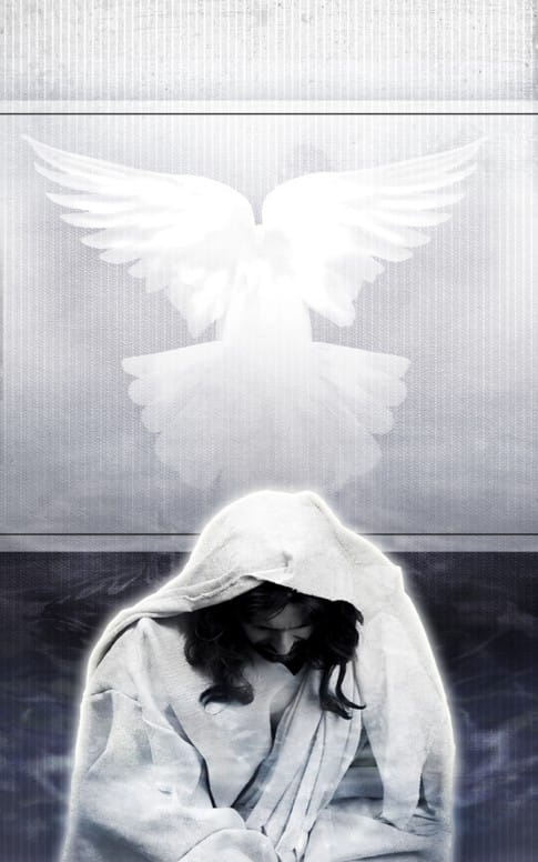 Jesus Baptism Church Bulletin Cover