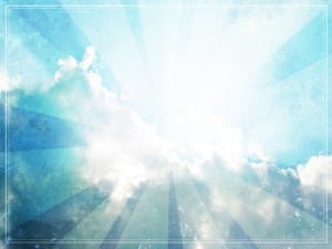 Clouds Worship Background Template