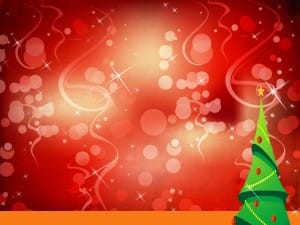 Christmas Tree Worship Background Slide