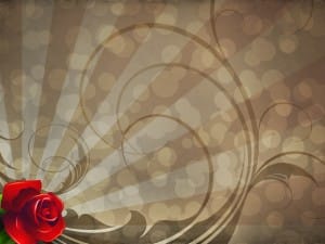 Rose Worship Background Template