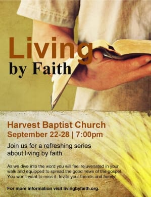 Christian Faith Flyer Template