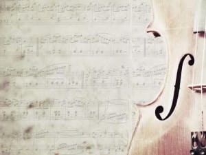 Violin Worship Background