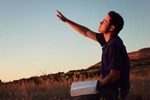 Seeking God Christian Stock Photo