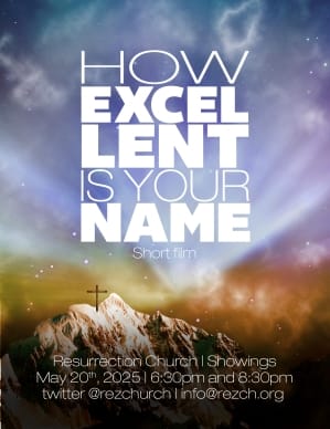 Worship Flyer Templates for Church