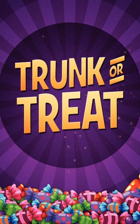 Trunk or Treat Poster Bulletin Flyer