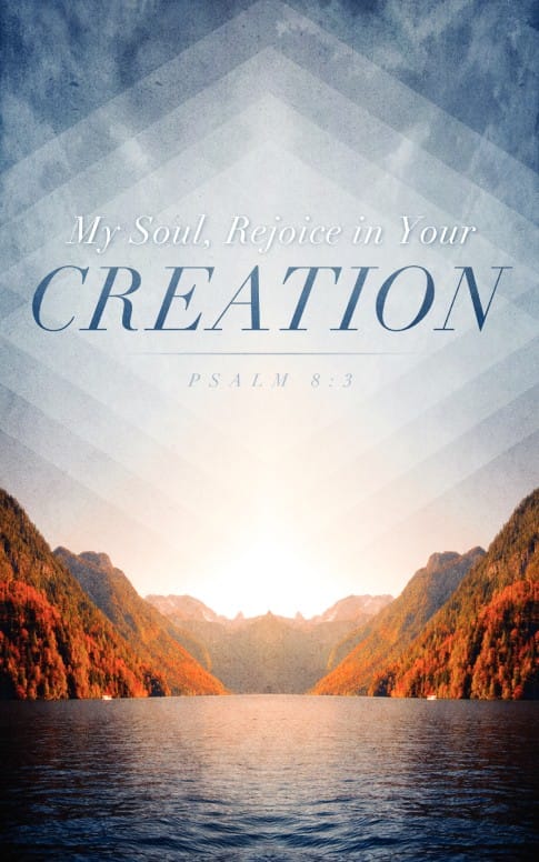 Rejoice In Your Creation Church Bulletin