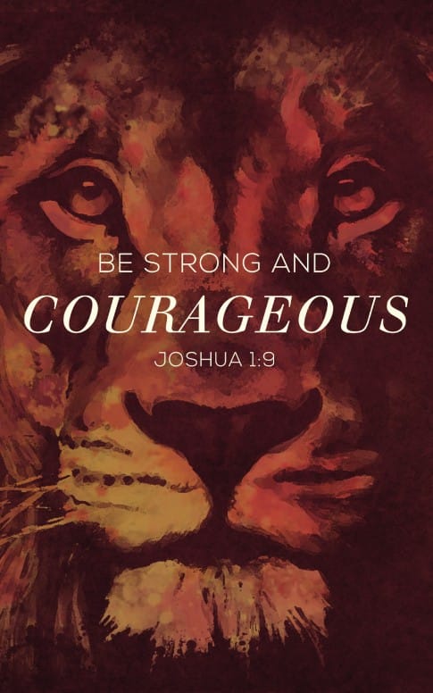 Be Strong and Courageous Ministry Bulletin