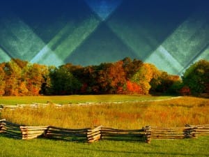 Triangle Country Scene Christian Background
