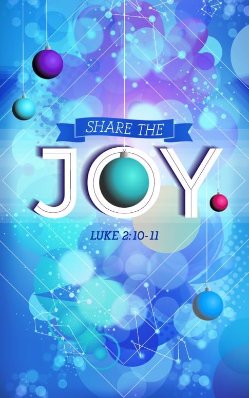 Share the Christmas Joy Religious Bulletin