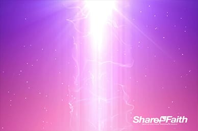 Magic Light Column Worship Video Loop
