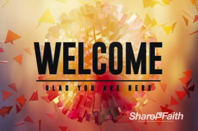 Abstract Ball Religious Welcome Video