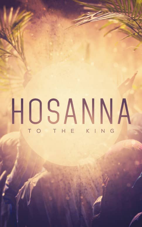 Hosanna to the King Christian Brochure