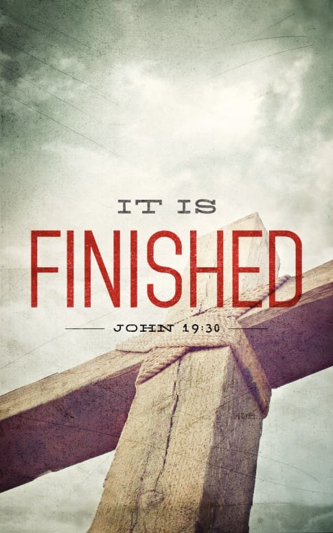 It is Finished Ministry Bulletin