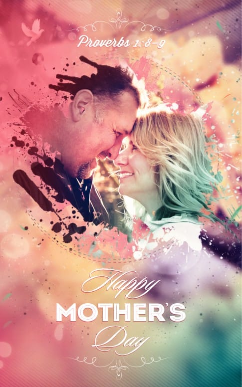 Splash Of Love Mothers Day Powerpoint Template Sharefaith Media 9437