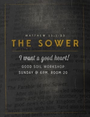 The Sower Ministry Flyer