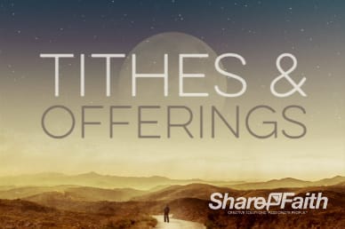 Proverbs 3 Pathway Tithes and Offerings Dessert Video Loops