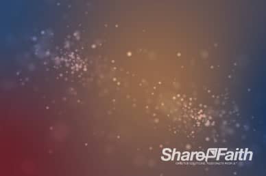 Particles Movement Purple Ministry Worship Video