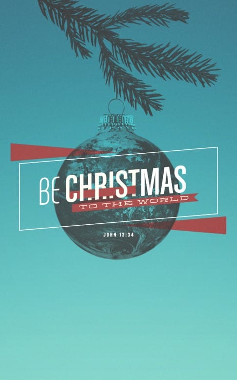 Be Christmas Church Bulletin