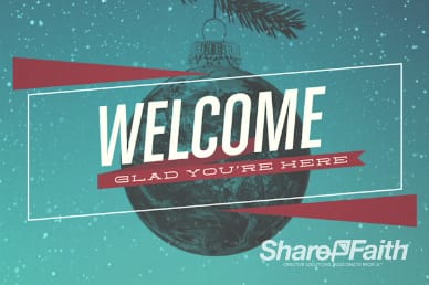 Be Christmas Church Service Video Loop