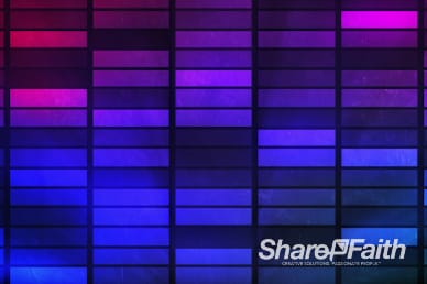 Grid Colors Church Service Motion Background Video
