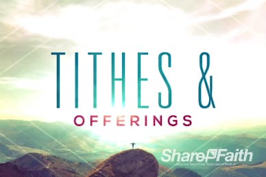 From Everlasting to Everlasting Church Tithes and Offerings Video Loop